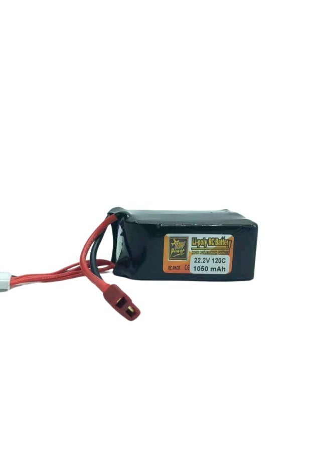 ZOP POWER 6s Li-Po Battery 120C, 1050mAh, 22.2V - Image 1